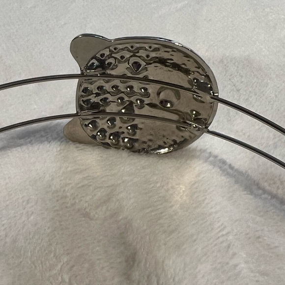 Set of 2 Metal Cat Headbands (1 gold & 1 silver) - Picture 5 of 10